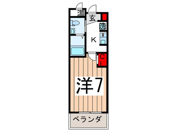 セレニテ本町グランデの物件間取画像